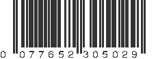 UPC 077652305029