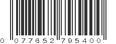 UPC 077652795400