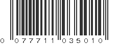 UPC 077711035010