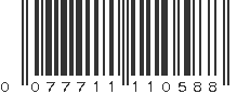 UPC 077711110588