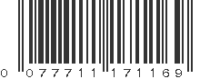 UPC 077711171169