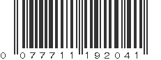 UPC 077711192041