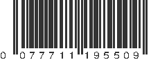 UPC 077711195509