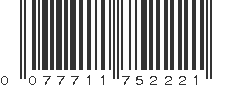 UPC 077711752221