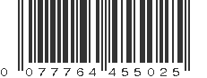 UPC 077764455025
