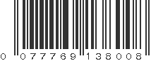 UPC 077769138008