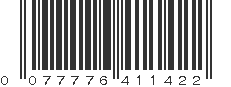 UPC 077776411422