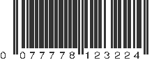 UPC 077778123224