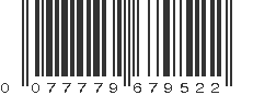 UPC 077779679522