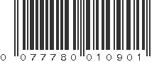 UPC 077780010901