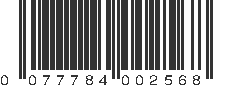 UPC 077784002568