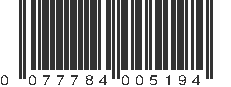 UPC 077784005194