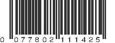 UPC 077802111425