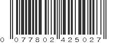 UPC 077802425027