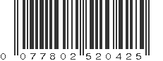 UPC 077802520425