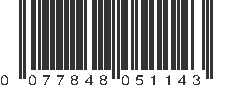 UPC 077848051143