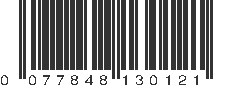 UPC 077848130121