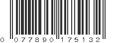 UPC 077890175132