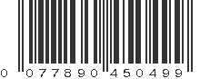 UPC 077890450499