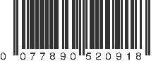 UPC 077890520918