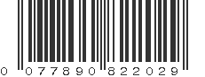 UPC 077890822029