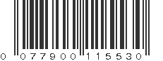 UPC 077900115530