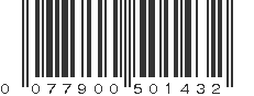 UPC 077900501432