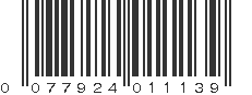 UPC 077924011139