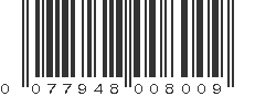 UPC 077948008009