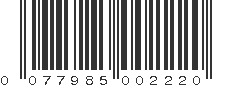 UPC 077985002220