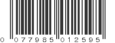 UPC 077985012595