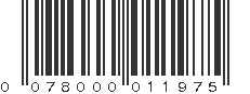 UPC 078000011975