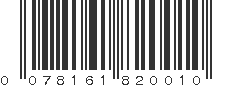 UPC 078161820010