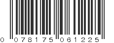 UPC 078175061225