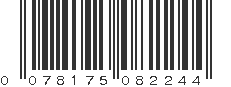 UPC 078175082244