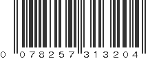 UPC 078257313204