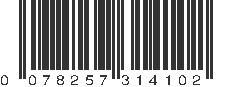 UPC 078257314102