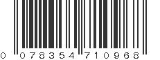 UPC 078354710968