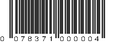 UPC 078371000004