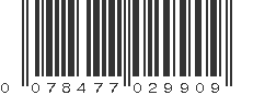 UPC 078477029909