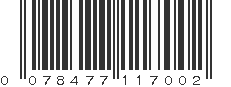 UPC 078477117002