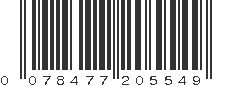 UPC 078477205549