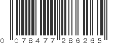 UPC 078477286265