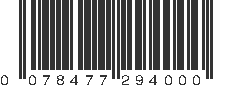 UPC 078477294000