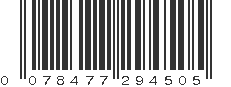 UPC 078477294505
