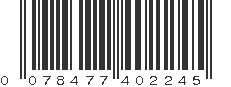 UPC 078477402245