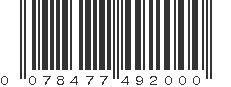 UPC 078477492000