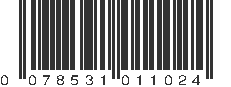 UPC 078531011024