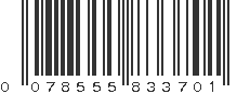 UPC 078555833701