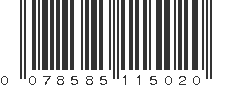 UPC 078585115020